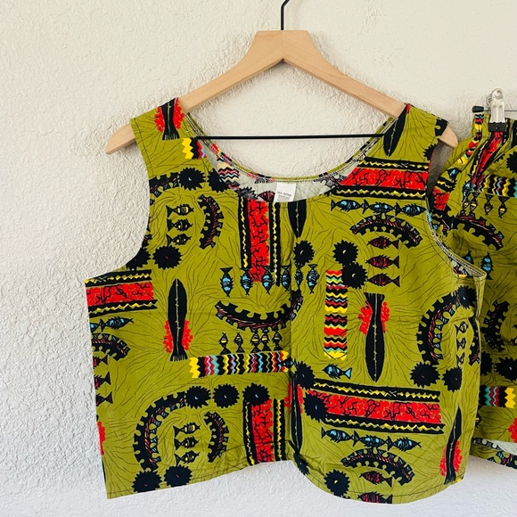 Vintage Cotton Tank & Short Set - Picture 2 of 10